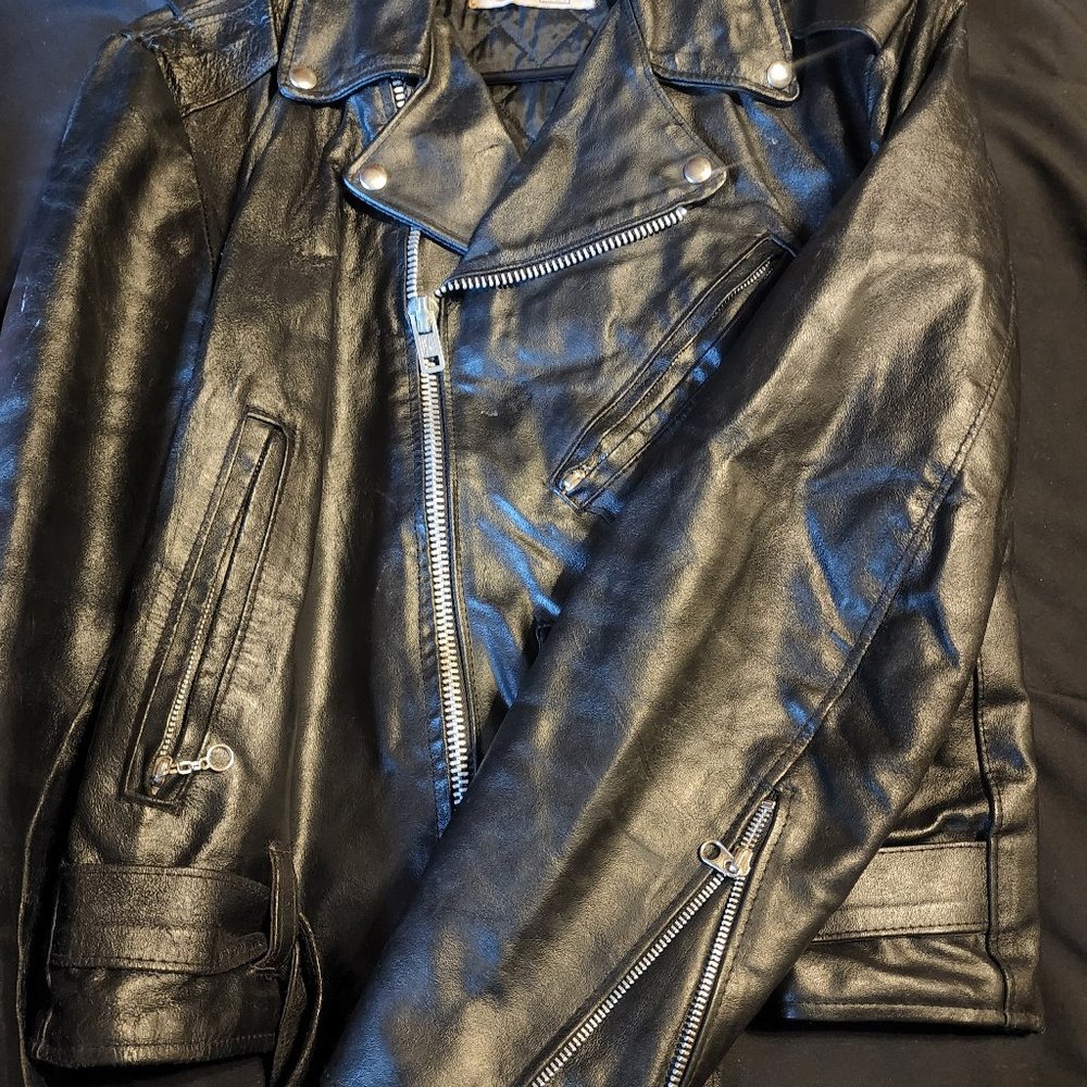 The leather shop leather jacket
